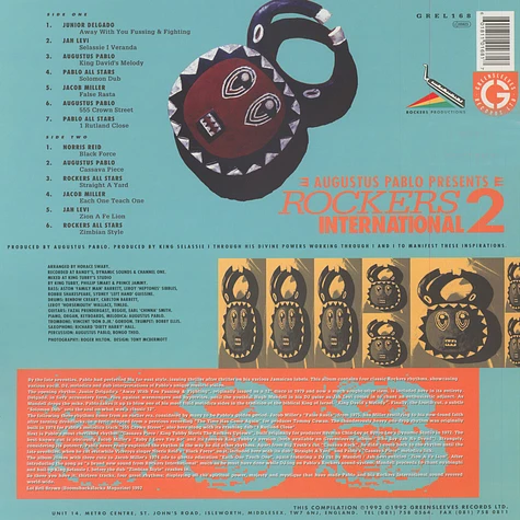 Augustus Pablo - Presents Rockers International Volume 2