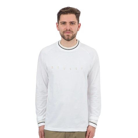 Stüssy - Stripe Collar Longsleeve