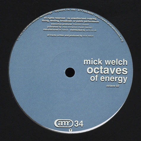 Mick Welch - Octaves Of Energy