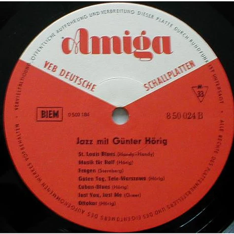 Günter Hörig - Jazz Mit Günter Hörig