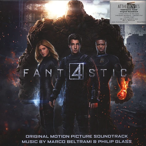 Marco Betltrami & Philip Glass - OST Fantastic Four Colored Vinyl Edition