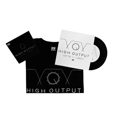 LEFTO & JROCC - Lefto & Jrocc “High Output” Mix CD, 7 inch & T-Shirt