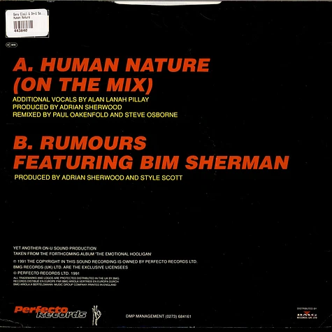 Gary Clail & On-U Sound System - Human Nature