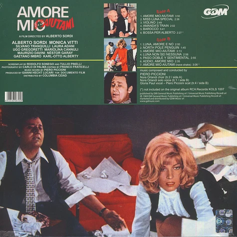 Piero Piccioni - OST Amore Mio Aiutami
