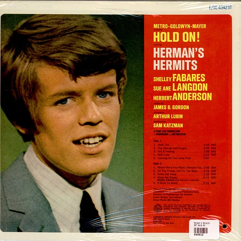 Herman's Hermits - Hold On! (Music From The Original Sound Track)
