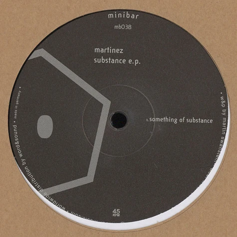 Martinez - Substance EP