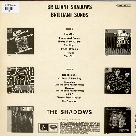 The Shadows - Brilliant Shadows Brilliant Songs