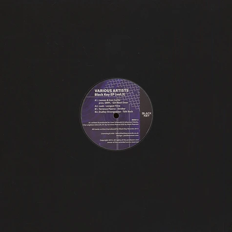 Iron Curtis / Leaves / Laak / Terrence Pearce / Dudley Strangeways - Black Key EP Volume 3