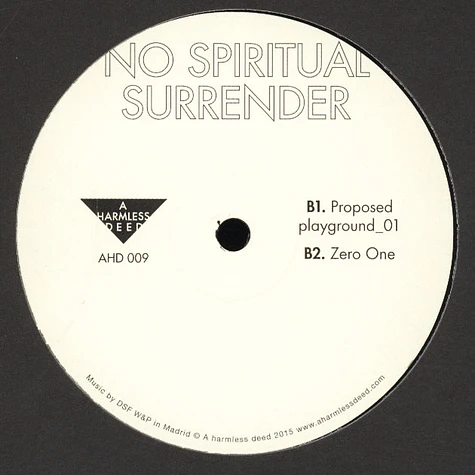 No Spiritual Surrender - Devoted To The Art Of Moving
