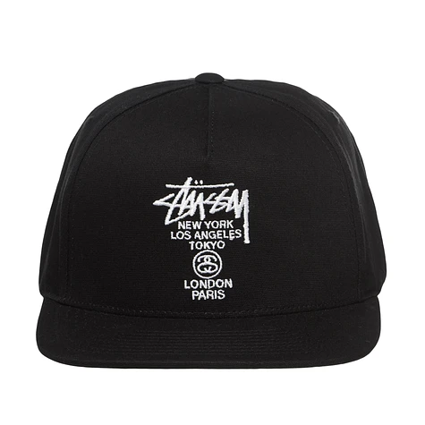 Stüssy - World Tour SP16 Canvas Snapback Cap