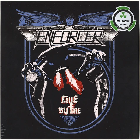 Enforcer - Live by Fire Black Vinyl Edition