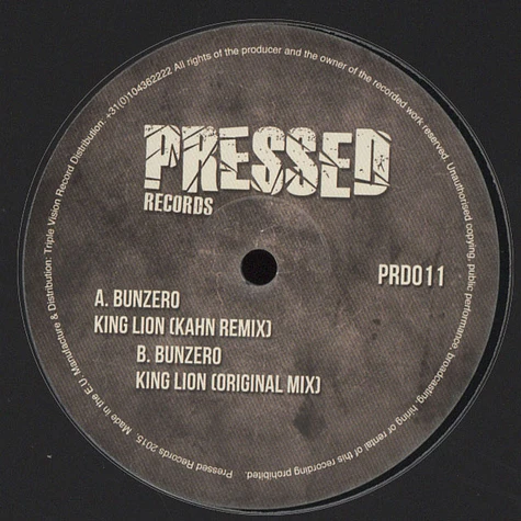 Bunzero - King Lion Kahn Remix
