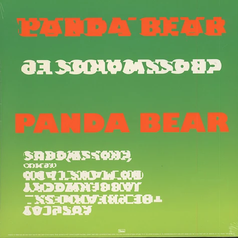 Panda Bear of Animal Collective - Crosswords EP