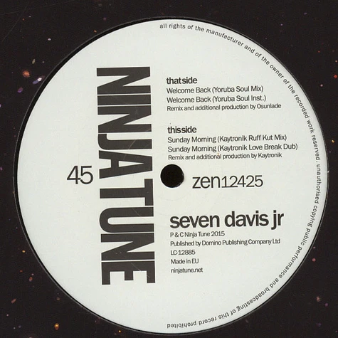Seven Davis Jr. - Kaytronik / Yoruba Soul Mixes