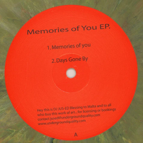 Owen Jay & Melchior Sultana - Memories Of You EP