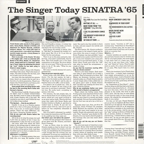 Frank Sinatra - Sinatra 65