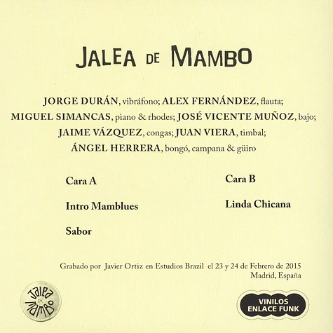 Jalea De Mambo - Intro Mamblues