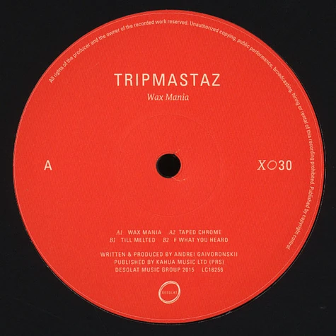 Tripmastaz - Wax Mania