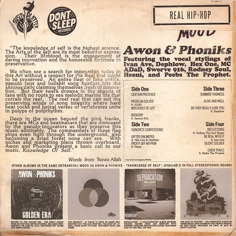 Awon & Phoniks - Knowledge Of Self Blue Vinyl Edition