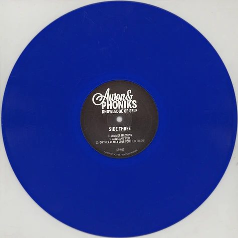 Awon & Phoniks - Knowledge Of Self Blue Vinyl Edition