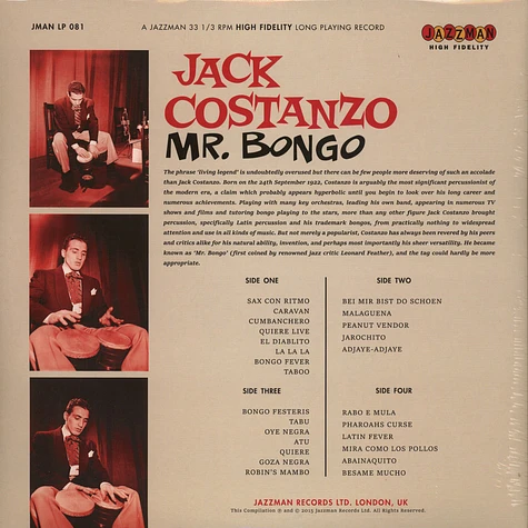 Jack Costanzo - Mr. Bongo
