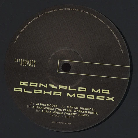 Gonzalo MD - Alpha Modex EP