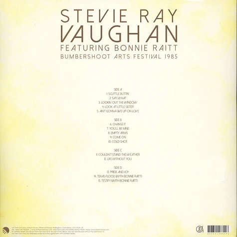 Stevie Ray Vaughan - Bumbershoot Art Festival