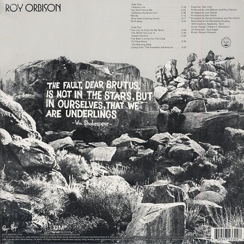 Roy Orbison - Milestones