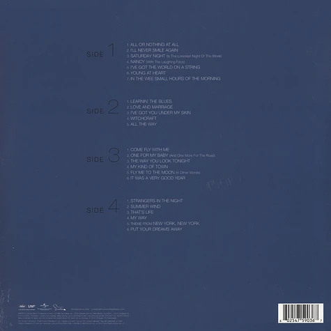 Frank Sinatra - Ultimate Sinatra Blue Vinyl Edition