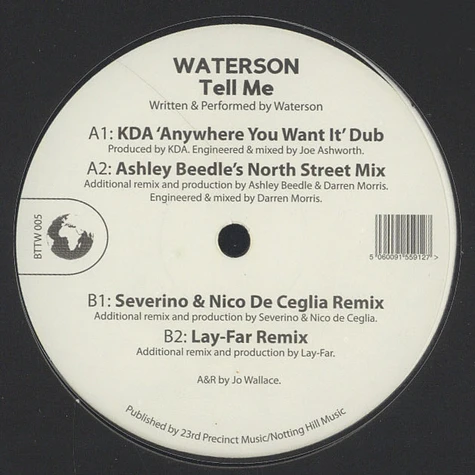 Waterson - Tell Me