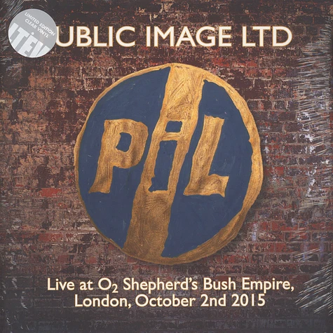 Public Image Ltd - Live At O2 Shepherds Bush Empire 2015