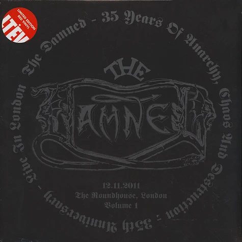 The Damned - 35 Years Of Anarchy, Chaos & Destruction - 35th Anniversary - Live In London Volume 1
