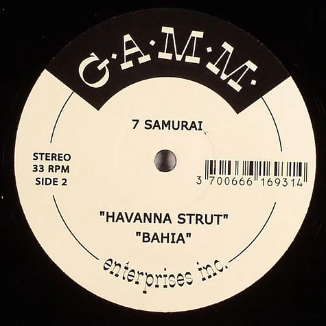 7 Samurai - Modernization / Havanna Strut / Bahia