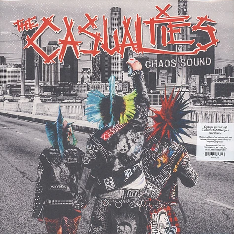 The Casualties - Chaos Sound Green Vinyl Edition