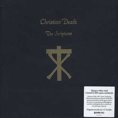 Christian Death - The Scriptures White Vinyl Edition