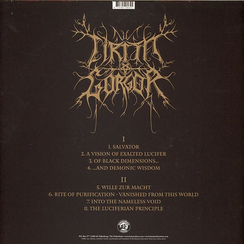 Cirith Gorgor - Visions Of Exalted Lucifer