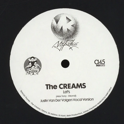 The Creams - Let's Justin Van Der Volgen Versions