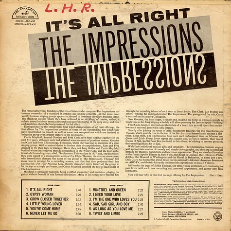 The Impressions - The Impressions