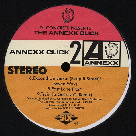 DJ Concrete Presents The Annexx Click. - Annexx Click