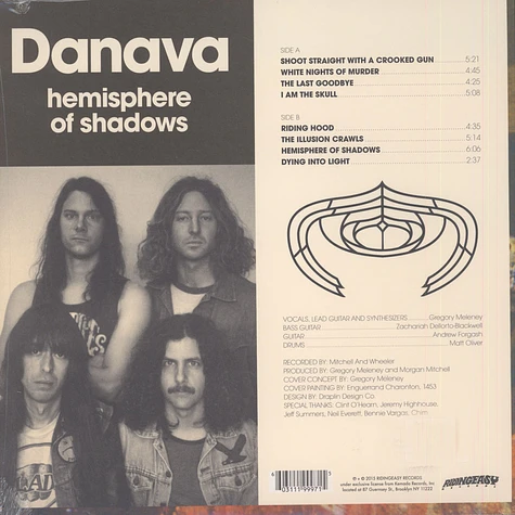 Danava - Hemisspheres Of Shadows Clear Vinyl Edition