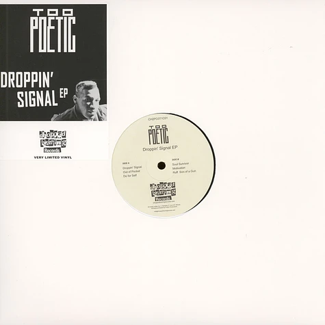 Too Poetic of Gravediggaz - Droppin' Signal EP