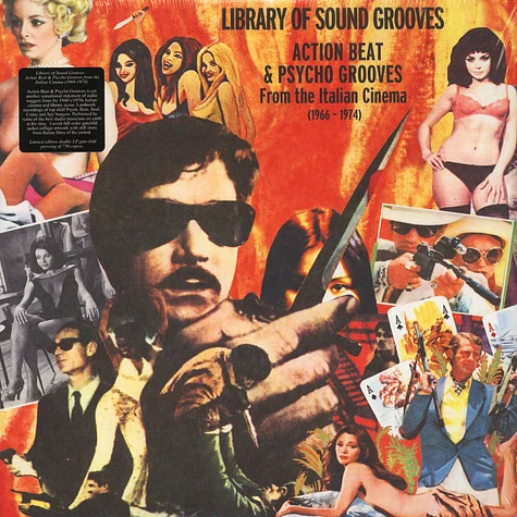V.A. - Library Of Sound Grooves: Action Beat & Psycho Grooves From The Italian Cinema (1966-1974)