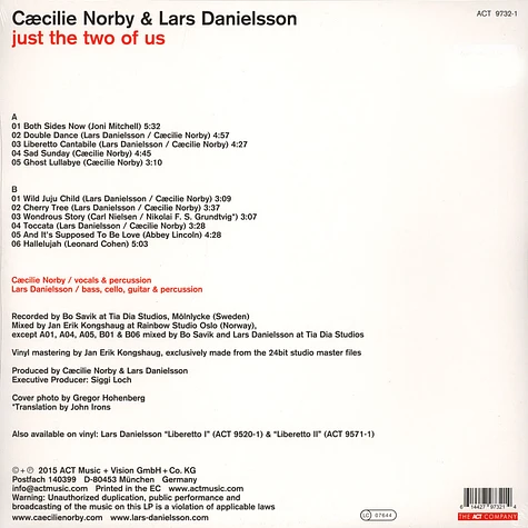 Ceacilie Norby & Lars Danielson - Just the Two Of Us