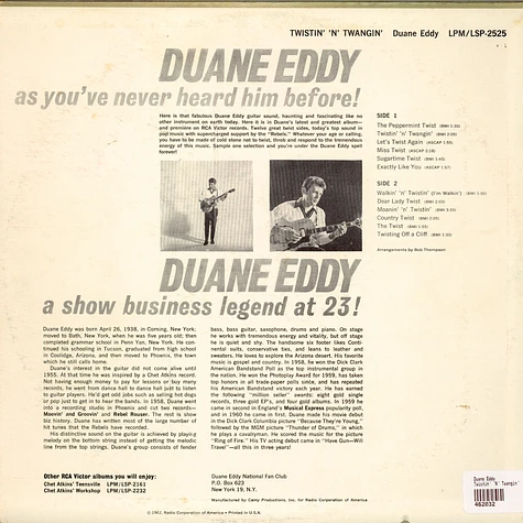 Duane Eddy - Twistin' 'N' Twangin'
