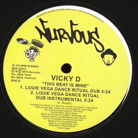 Vicky D - This Beat Is Mine Louie Vega Remixes