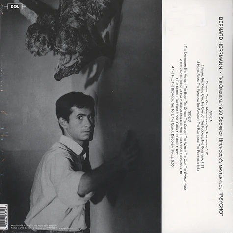 Bernard Herrman - OST Psycho 180g Colored Vinyl Edition