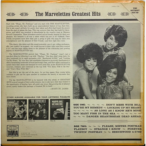 The Marvelettes - Greatest Hits