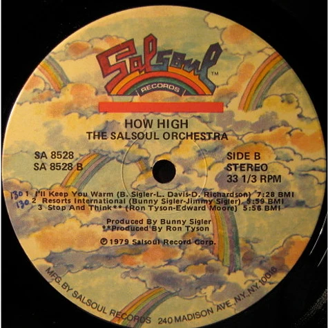 The Salsoul Orchestra - How High