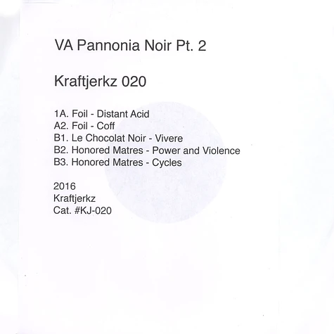 V.A. - Pannonia Noir Part 2