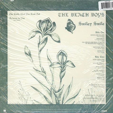 The Beach Boys - Smile Smile 200g Vinyl Mono Edition